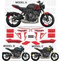 カスタム グラフィック デカール ステッカ ー 車体用 / トライアンフ トライデント TRIDENT 660 / SIGN BLACK サイン ブラック