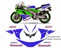 グラフィック デカール ステッカー 車体用 / カワサキ ZXR750 1993 / EURO 塗装なし