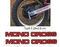 グラフィック デカール ステッカー 車体用 / ヤマハ モノクロス MONOCROSS / TYPE 6