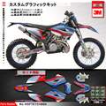 グラフィック デカール ステッカー 車体用 / フサベル TE 125 250 300 FE 250 350 450 501 2013 2014 / Kungfu Graphics カンフーグラフィックス / HGFTE1314004