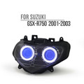 Demoneyes デーモンアイ HID プロジェクター LED ヘッドライトユニット / スズキ GSX-R750 2001-2003