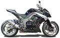 IXRACE X-PURE Inoxシルバー S/Oマフラー Z1000/Ninja1000 10-14 PZ7074/75
