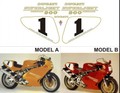 グラフィック デカール ステッカー 車体用 / ドゥカティ Ducati 900SS 900 スーパースポーツ/ 900SL スーパーライト SUPER LIGHT 1994