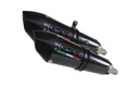 イタリア GPR GPE ANN. POPPY 公道仕様2本出しスリップオン ヤマハ YAMAHA BT BULLDOG1100 BT1100 ブルドッグ 5JN 2002/07 : Y.61.GPAN.PO
