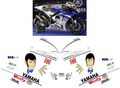 グラフィック デカール ステッカー 車体用 / ヤマハ YZF-R1 YZF-R6 / レプリカ M1 MotoGP FIAT500 ルパン三世 バレンティーノ・ロッシ