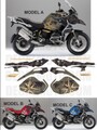 グラフィック デカール ステッカー 車体用 / BMW R1200GS アドベンチャー 2014 2018 ワールド イージー / Adventure World Easy 2