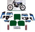 グラフィック デカール CAGIVA WMX250 1989