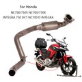 KO Lightning / チタン エキパイ エキゾーストパイプ 触媒付属 / Honda ホンダ インテグラ NC750X/S NC700X/S Integra 750 DCT