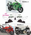 グラフィック デカール ステッカー 車体用 / カワサキ ZX-7R NINJA ニンジャ 1999 / 塗装なし モデルA モデルB モデルC