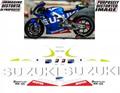 グラフィック デカール ステッカー 車体用 / スズキ GSX-R1000 GSX-R750 GSX-R600 / レプリカ MotoGP 2015 TEAM SUZUKI