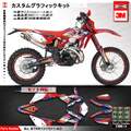 グラフィック デカール ステッカー 車体用 / ベータ RR 250 300 350 390 430 480 2013-2017 / Kungfu Graphics カンフーグラフィックス / BTRR1317011-KO