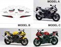 グラフィック デカール ステッカー 車体用 / ヤマハ YZF-R6 / 2003