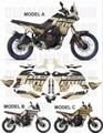 グラフィック デカール ステッカー 車体用 / ヤマハ Tenere700 テネレ700 2020- / DESERT デザート