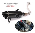 KO Lightning / 470 mm フルエキゾースト マフラー ステンレス / ヤマハ Yamaha XMAX250 X-MAX 250 2017-