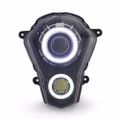 Demoneyes デーモンアイ HID プロジェクター LED ヘッドライトユニット ホワイト KTM Duke 390 2013-2016