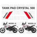 タンクサイド プロテクション クリスタル 500 車体用 / ドゥカティ デザートX Ducati DESERT X 2022- / TANK PAD STRIPES タンクパッド ストライプ