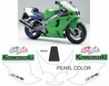 グラフィック デカール ステッカー 車体用 / カワサキ ZX-7RR NINJA ニンジャ 1996 / 塗装なし