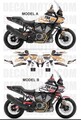 グラフィック デカール ステッカー 車体用 / ハーレーダビッドソン RA1250 パンアメリカ 1250 | PAN AMERICA 1250 / ENDURO BLACK TO WHITE