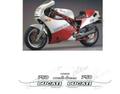グラフィック デカール Ducati 750 F1 SANTAMONICA レストア用 Ema Ducati 750 F1 SANTAMONICA