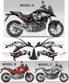 グラフィック デカール 車体用 / Honda ホンダ  NC750X NC700X 2012-2015  / WORLD ワールド