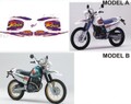 グラフィック デカール ステッカー 車体用 / ヤマハ TT250R RAID / 1996