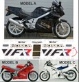 グラフィック デカール ステッカー 車体用 / ホンダ HONDA VFR750F ( RC36 ) / 1990年モデル
