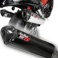 ジャーディン RT5 カーボンファイバー スリップオン マフラー Suzuki GSX1300R Hayabusa 隼 08-15 19-4019
