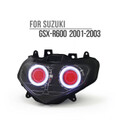 Demoneyes デーモンアイ HID プロジェクター LED ヘッドライトユニット / スズキ GSX-R600 2001-2003