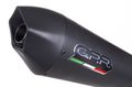 イタリア GPR GPE EVO ブラックチタン 触媒付き(公道仕様) フルエキマフラー CBR600F 11-14 CO.H.207.GPEBLT