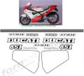 グラフィック デカール Ducati 851 STRADA 1988