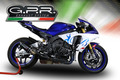 イタリア GPR / Furore カーボン スリップオン マフラー 公道仕様 / ヤマハ YAMAHA YZF-R1 / YZF-R1M 2017-2018 Y.200.FUCA