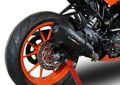 イタリア GPR /GPE ブラックチタン スリップオンマフラー  /KTM RC390 2017-  /KTM.90.GPAN.BLT