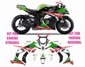 グラフィック デカール ステッカー 車体用 / カワサキ ZX-10R NINJA ニンジャ 2011-2015 / レプリカ SBK 2013 WORLD CHAMPIONS ROAD FAIRINGS