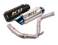 KO Lightning / 245|300 mm スリップオンマフラー ステンレス / KTM デューク Duke 390 125 250 RC390 2017-2021