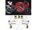 グラフィック デカール ステッカー 車体用 / ドゥカティ Ducati 851 / レプリカ REPLICA SBK ROCHE スーパーバイク