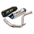 KO Lightning / 245mm/300mm Type:A～H スリップオン マフラー 触媒除去 / KTM デューク125/250/390 RC390 2017-
