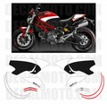 グラフィック デカール ステッカー 車体用 / ドゥカティ モンスター696 796 1100 パイクスピーク / Ducati monster Pikes Peak