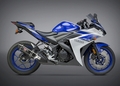 USヨシムラ R-77 カーボン スリップオン マフラー YZF-R25/YZF-R3  13320EJ220