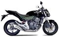IXRACE Z7 シルバー S/O マフラー CB600F/S Hornet 07-14 QH6348