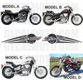 グラフィック デカール ステッカー 車体用 / ホンダ VT600 VLX シャドウ 2004 - 2008 / Honda Shadow