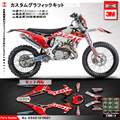 グラフィック デカール ステッカー 車体用 / ガスガス XC EC RANGER 200 250 300 2018 2019 / Kungfu Graphics カンフーグラフィックス / GSXE1819001
