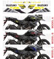 グラフィック デカール ステッカー 車体用 / SUZUKI スズキ VSTROM 1050 Mach om Grey