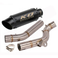 KO Lightning / 245mm/300mm Type:A～D スリップオン マフラー 触媒除去 / BMW F750GS F850GS 2018-2020