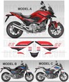 グラフィック デカール 車体用 / Honda ホンダ  NC750X NC700X 2012-2015  / RACE レーシング