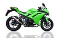 イタリア GPR Powercone フルエキゾースト マフラー 取り外し可能触媒付 Kawasaki Ninja250 ニンジャ250 2013- 即納特価在庫品