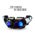 Demoneyes デーモンアイ HID プロジェクター LED ヘッドライトユニット / ヤマハ YZF-R1 2012-2014
