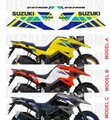 グラフィック デカール ステッカー 車体用 / SUZUKI スズキ VSTROM 1050 XT OM