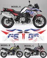 グラフィック デカール ステッカー 車体用 / BMW F750GS Motorsport / モータースポーツ