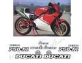 グラフィック デカール Ducati 750 F1 DESMO レストア用 Ema Ducati 750 F1 DESMO