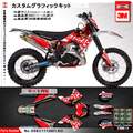 グラフィック デカール ステッカー 車体用 / GAS GAS EC 125 200 250 300 2011-2013 / Kungfu Graphics カンフーグラフィックス / GSEC1113001-KO